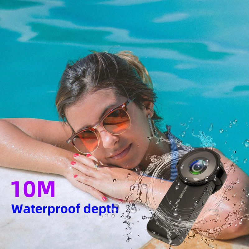 for Insta360 ONE X2 Camera Lens Protective Cover Lens Guards Waterproof(10m) Set