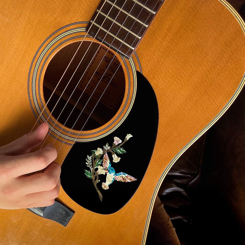 Inlay Sticker Decal For Guitar Bass In Abalone Theme - Humming Bird DX