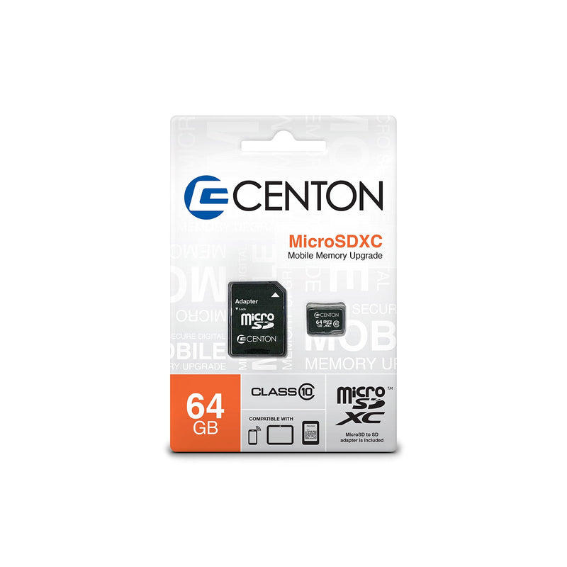 Centon Electronics MP Essential 64GB Class 10 Micro SDXC Card (S1-MSDXC10-64G) S1-MSDXC10-64G