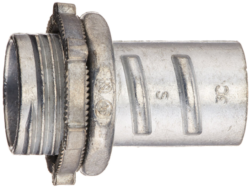 [AUSTRALIA] - Halex, 1/2 in. Flexible Metal Conduit (FMC) Screw-In Connector , 20440, 5 per pack 1/2" in. Trade Size 5 Per Pack 
