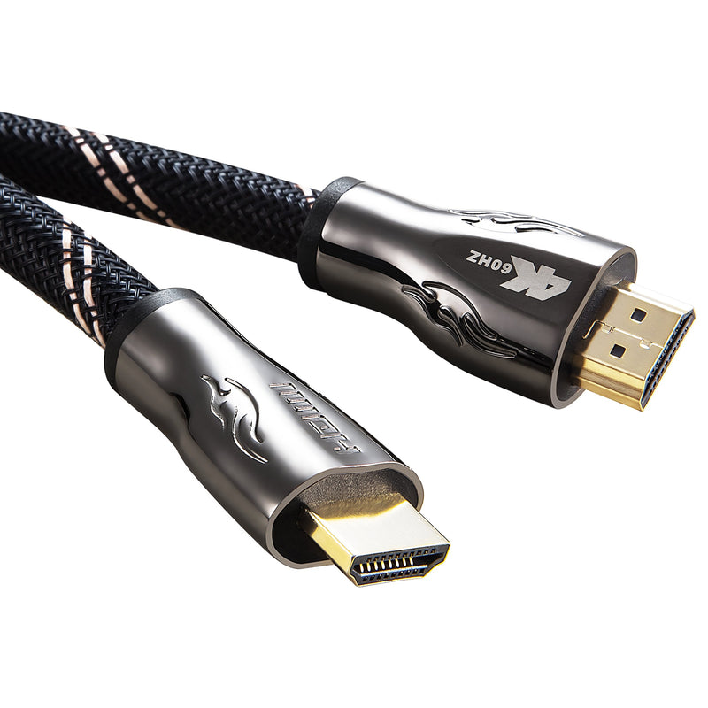 UFO Parts HDMI Cable 20ft/6.1m BUSUQ HDMI 26AWG with Ethernet, CL3-1.3V-1.4V-2.0V 4K 3D for Laptop, Monitor, PS5, PS4, Xbox One, Fire TV, Apple TV & More HDMI 20ft Yellow