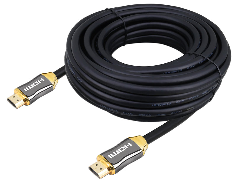 KIN&P HDMI Cable 33ft Ultra High Speed HDMI 2.0 (4K) HDMI Cables for Playstation PS3 PS4 PC Apple TV, Support 2160P,HD 1080P, 3D,4k,Ethernet,Audio Return(ARC) 33Feet