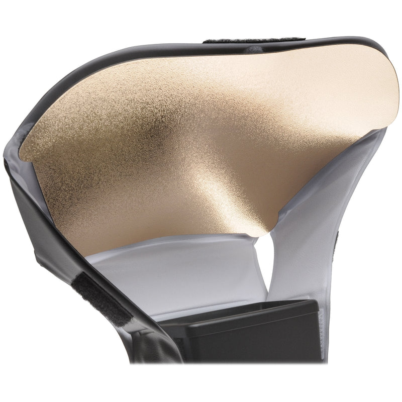 [AUSTRALIA] - Precision Design Universal Flash Diffuser Bouncer with Interchangeable White/Gold/Silver Inserts Plus Diffusion Screen 