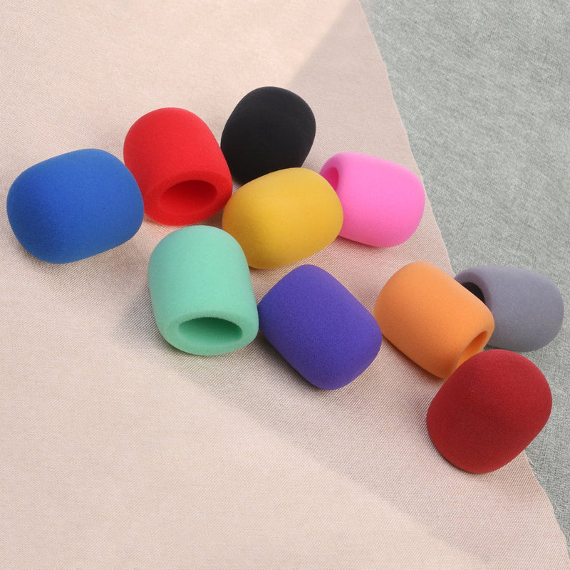 ROSENICE Microphone Windshield Mic Covers Microphone Foam Filter，10 Colors