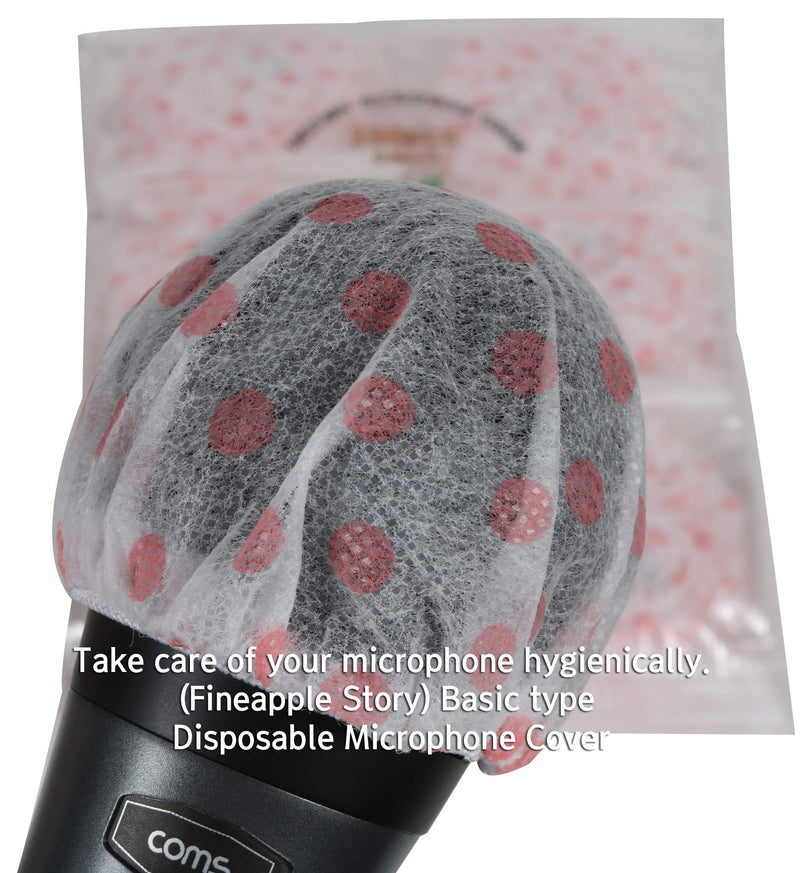 [AUSTRALIA] - 108PCS (54Pack) Mike Cover Odor Removal Disposable Microphone Grill Hygiene Cover Mic Hygiene Skin Karaoke Sponge 