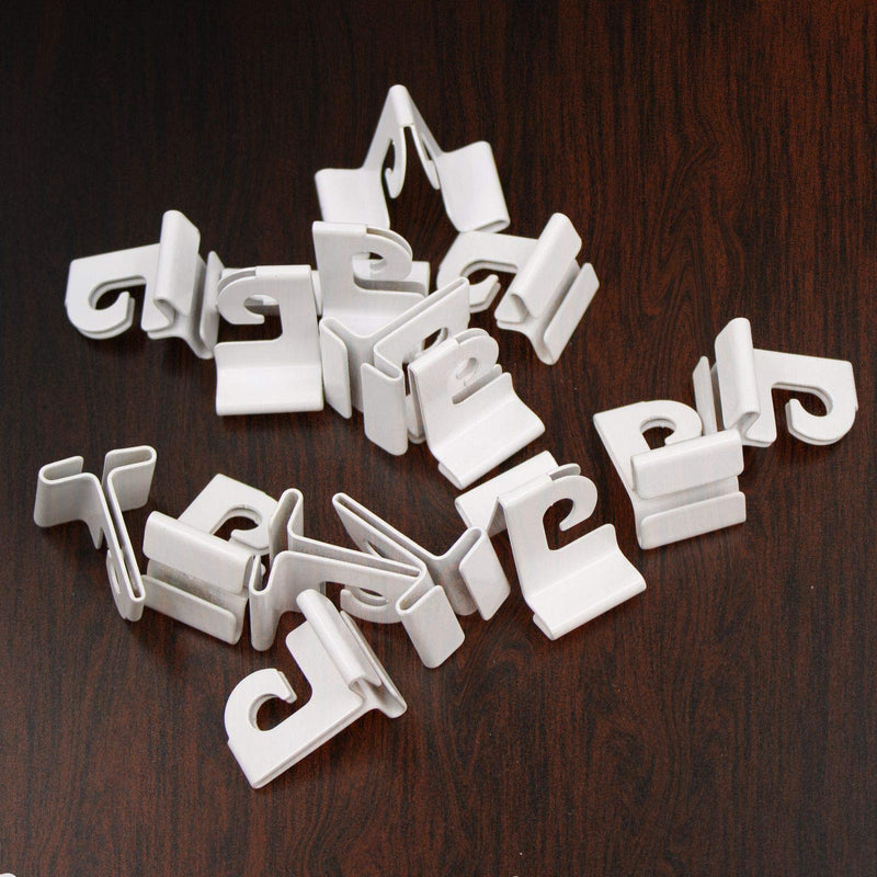 15Pcs Drop Ceiling T-Bars Hooks for Hanging - Aluminum Suspended Ceiling Tile Hooks for Classrooms Office Hanging Plants Decorations