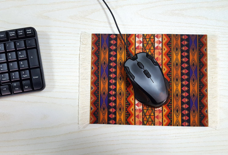 SUPCOW Persian Style Carpet Mousepad, Durable Oriental Rug Mouse Pad Style14 10.5"x 7" x 1/6"
