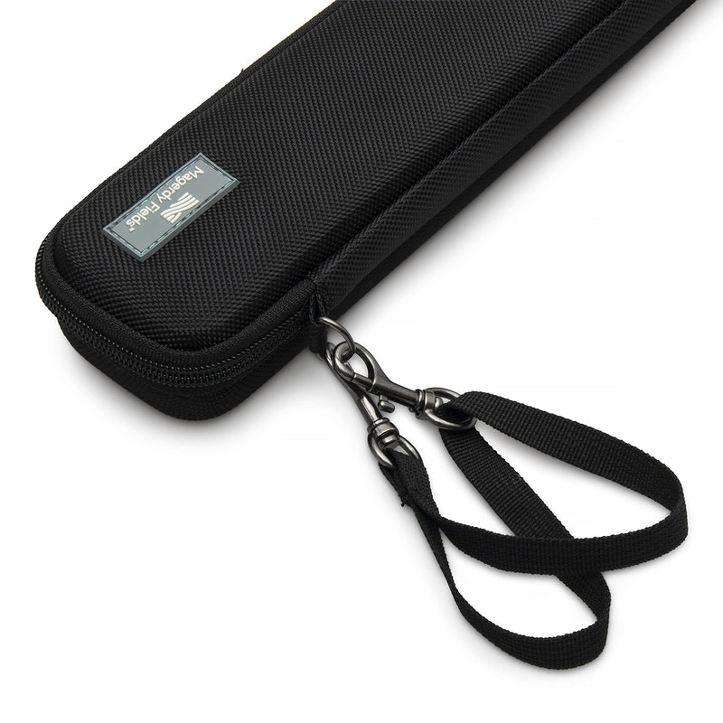 Conducting Baton Case - Holds 2 Batons up to 16" (batons not included) - Includes Carrying Strap and 2 Metal Bookmarks - Adjustable Support Inserts and Lid Pads - Keeps Conductor Sticks Secure