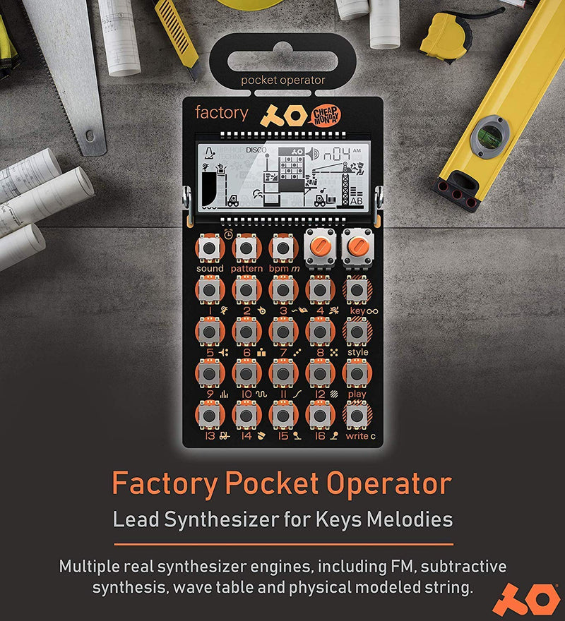 [AUSTRALIA] - Teenage Engineering PO-16 Pocket Operator Factory Lead and Chord Synthesizer 