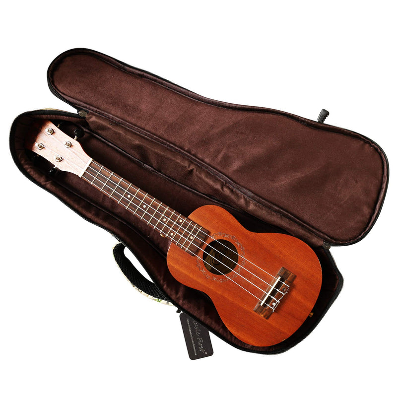 MUSIC FIRST Original Design"Ancient Map" Waterproof ukulele case ukulele bag ukulele cover, New Arrial (Fit for 23~24 inch Concert Ukulele) Fit for 23~24 inch Concert Ukulele AncientMap