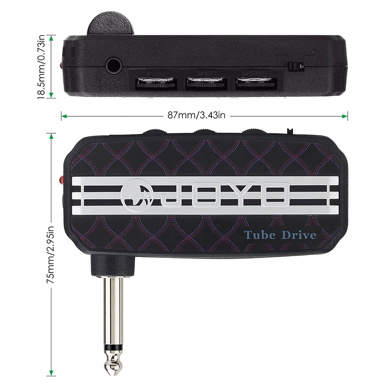 [AUSTRALIA] - Joyo Guitar Amp Amplifier Lead Overdrive Headphone Amp with Battery and Mp3 