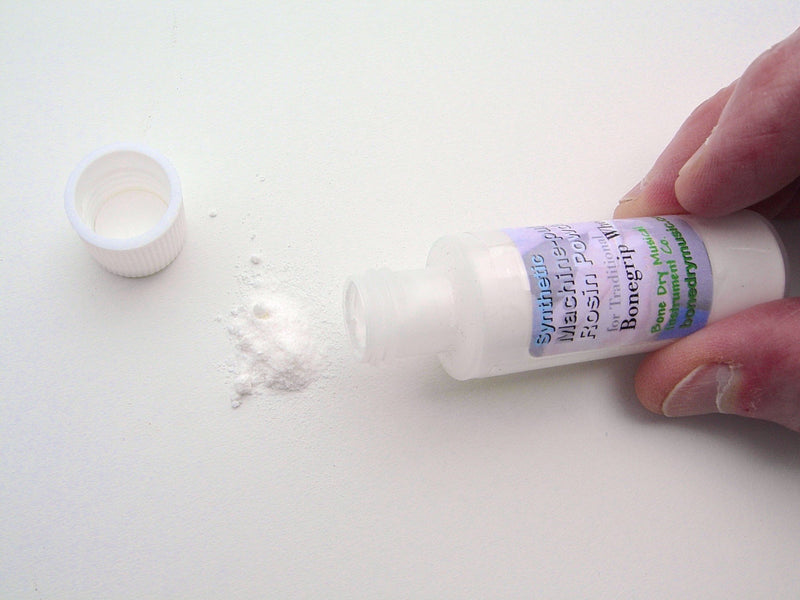 Synthetic Pulverized Rosin Powder, vial, Net Wt: .35 oz (10.5 g), Vol: .5 oz