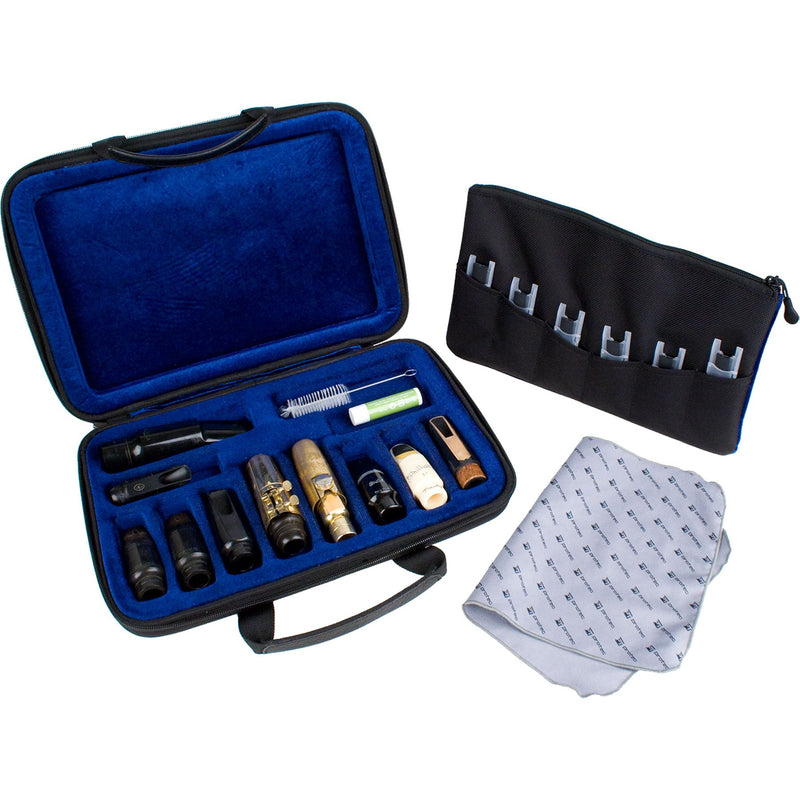 Protec WMC10 10-Piece Woodwind Mouthpiece Case Protects up to 10 Mouthpieces