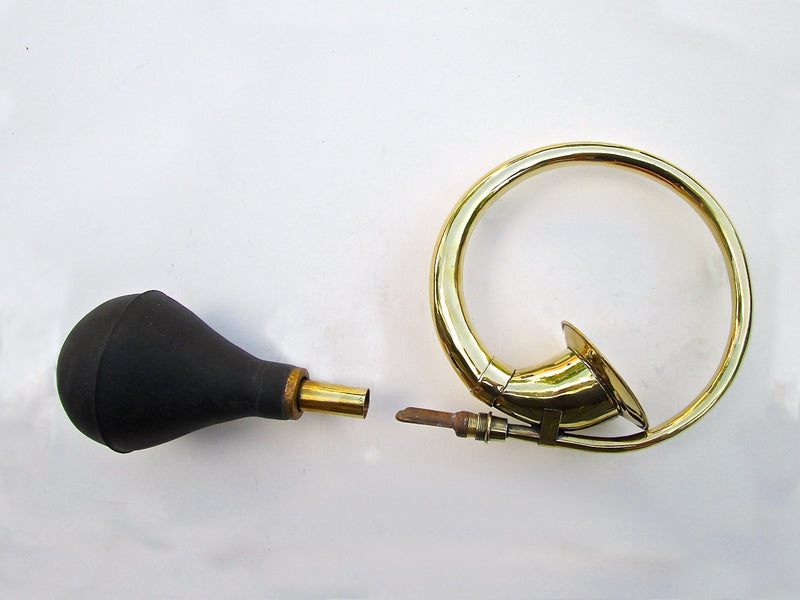 Circular Brass Bulb Horn