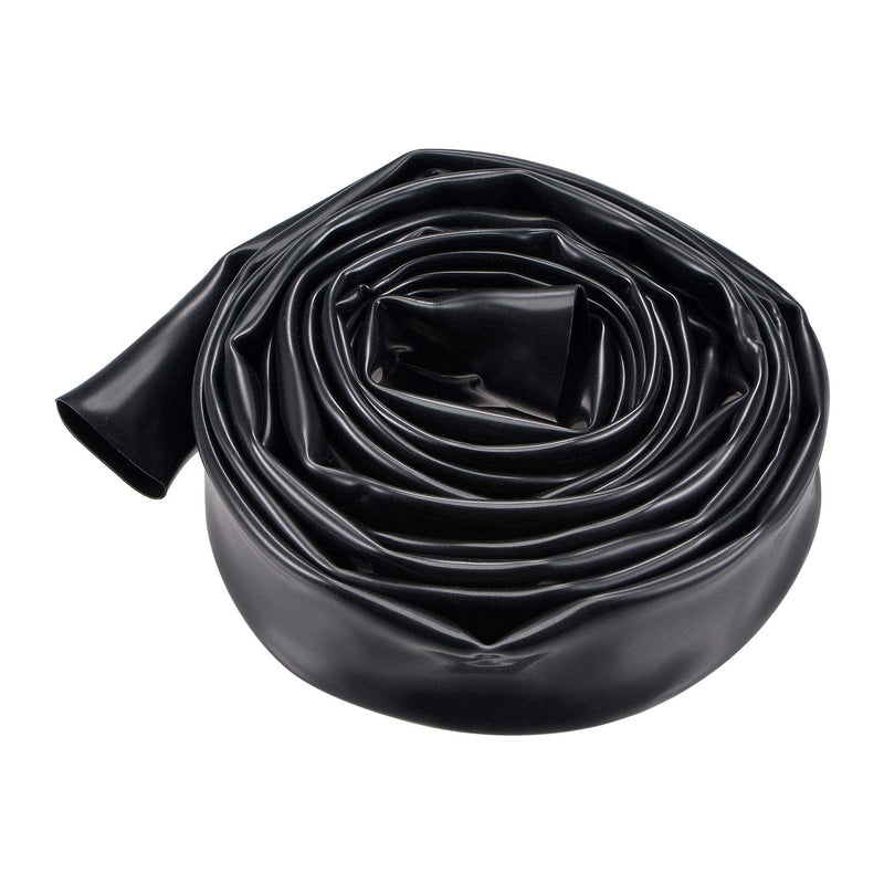 uxcell Black PVC Tube Wire Harness Tubing, 18mm ID 10ft Sleeve for Wire Sheathing Wire Protection