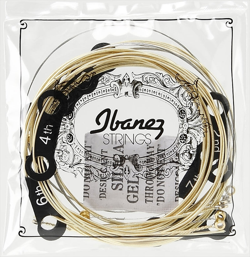 Ibanez IACS12C Bronze Wound 80/20 12 String Acoustic Guitar Strings - Light Gauge .010/.010/.014/.014/.023/.008/.030/.012/.039/.018/.047/.027