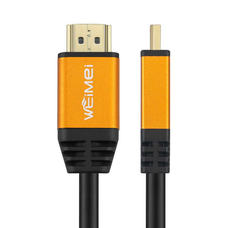 [AUSTRALIA] - 25 Feet 4K HDMI Cable 2.0 WEIMEI HDMI Cord 25ft Support 4K@60Hz UHD 2160P Ethernet 3D ARC with Gold-Plated Connector and Bare Copper Conductor (from 6ft to 100 ft for Choices) 25 feet 
