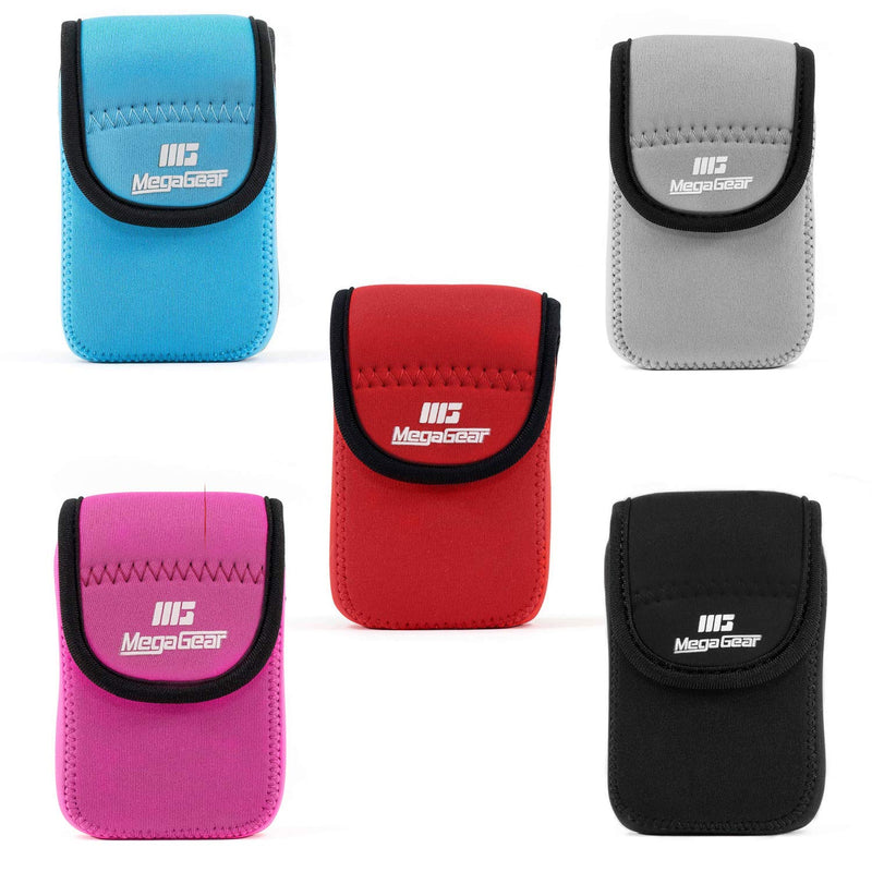 [AUSTRALIA] - MegaGear Ultra Light Neoprene Camera Case compatible with Canon PowerShot SX620 HS, IXUS 175, IXUS 185, IXUS 180, IXUS 285 HS, IXUS 170, SX610 HS Blue 