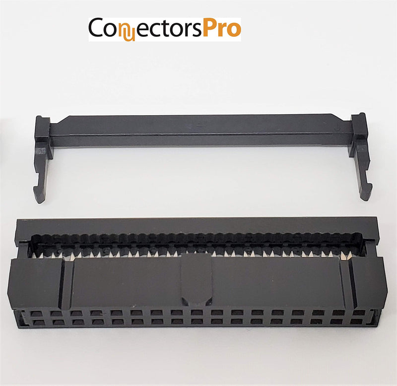 [AUSTRALIA] - Pc Accessories - Connectors Pro 25-Pack 2X17 34 Pins 2.54mm 0.1" Pitch Dual Row IDC Socket for Standard Flat Ribbon Cable, 34P FC Female Connector 