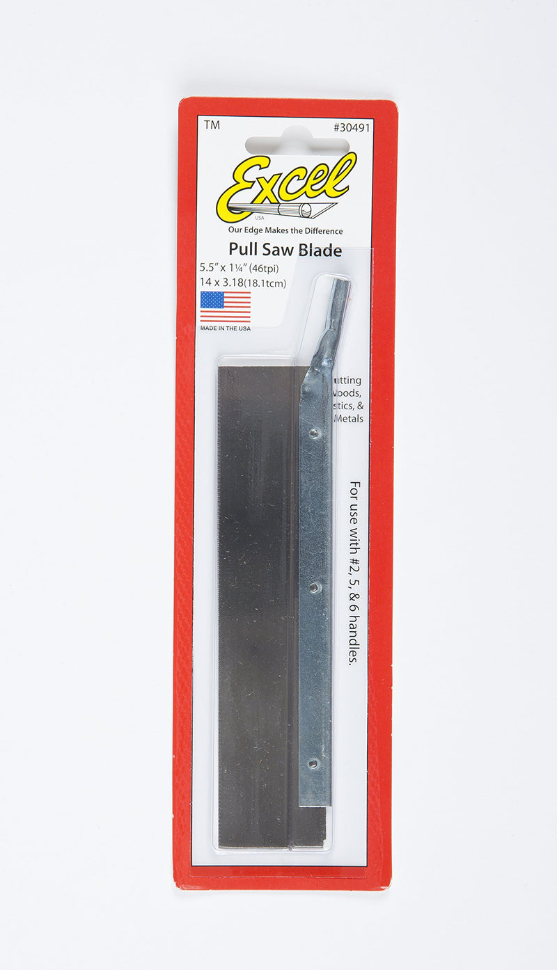 Excel Pull Saw Blade, 1-1/4-Inch Deep, 46 Teeth Per Inch