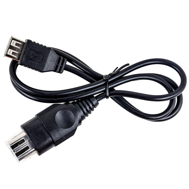 risingsaplings PC Female USB Converter Adapter Cable Cord for Original Xbox Console Gen.1 Console About 30.5in Length