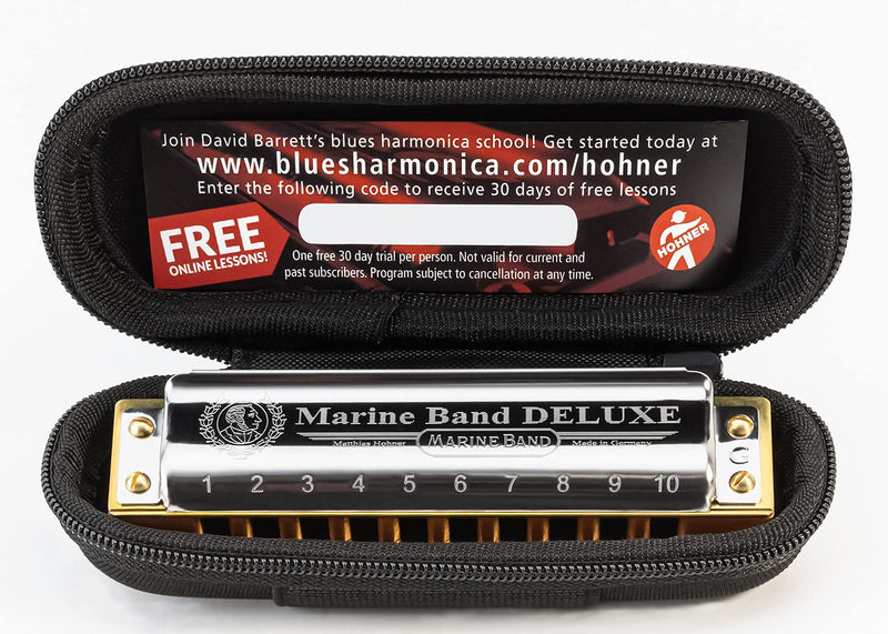 Harmonica Marine Deluxe 2005/20 BB, tuned in B