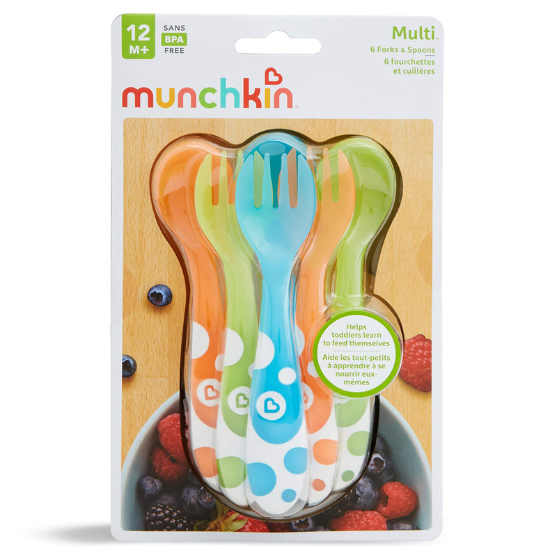 Munchkin 6 Piece Fork and Spoon Set 1 Set