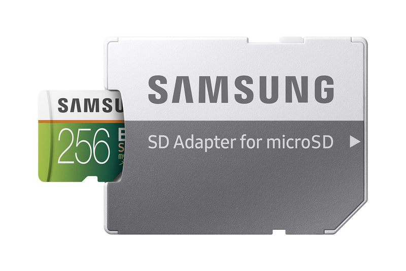 SAMSUNG (MB-ME256GA/AM) 256GB 100MB/s (U3) MicroSDXC EVO Select Memory Card with Full-Size Adapter 256 GB Card and Adapter Only