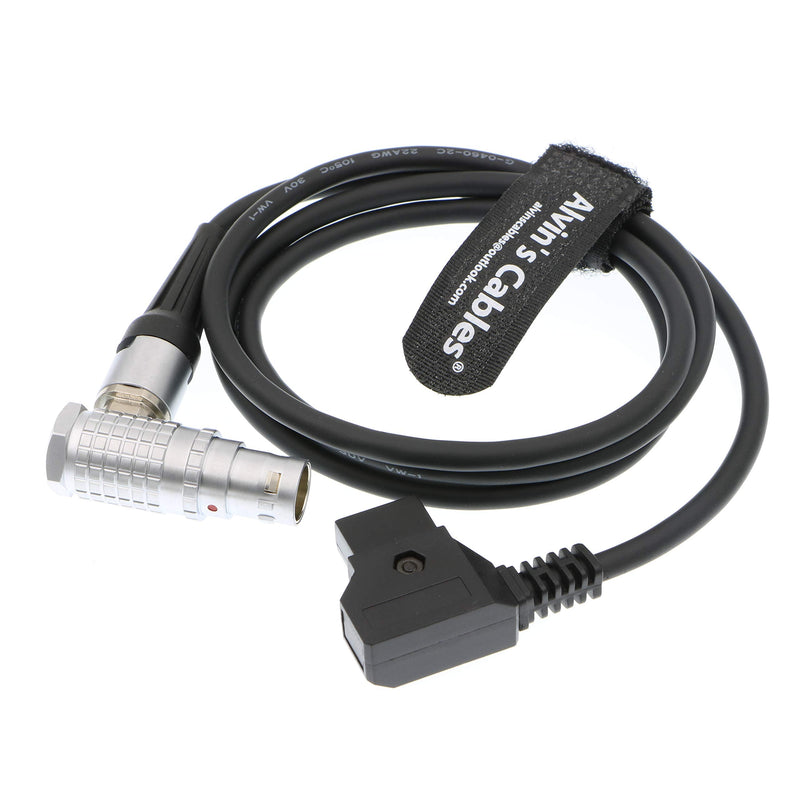 Alvin's Cables Arri Alexa Mini Camera Power Cable 2B Right Angle 8 Pin Female to D Tap 39.7in/1m