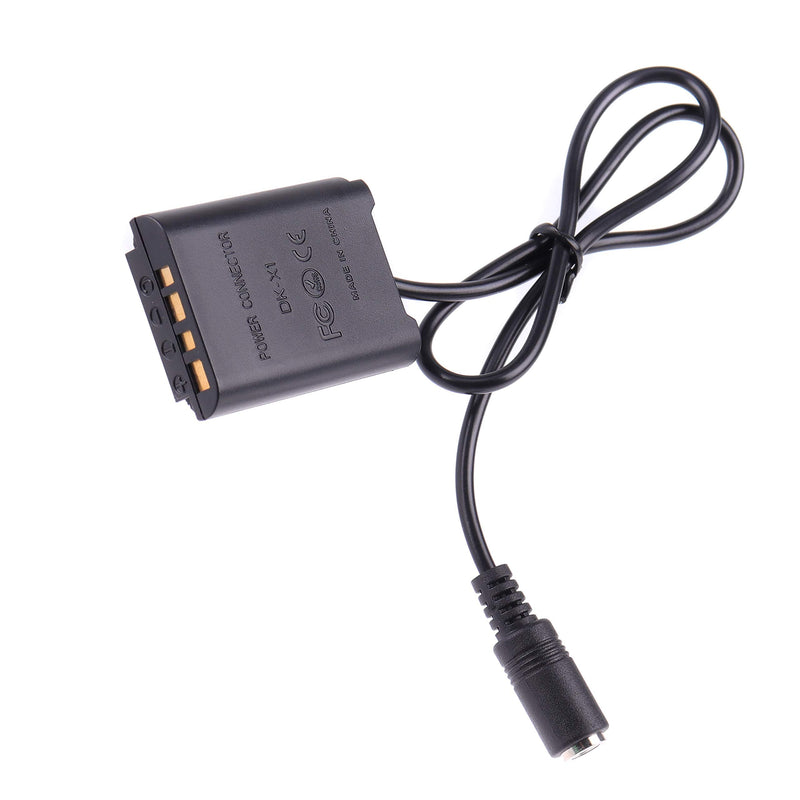 FocusFoto DK-X1 DC Coupler NP-BX1 Decoded Dummy Battery + 5V 2A USB Power Bank Cable for Sony Cybershot DSC-RX1R RX100 II III IV V VI HX50 HX90 HX300 WX300 WX350 WX500 ZV1