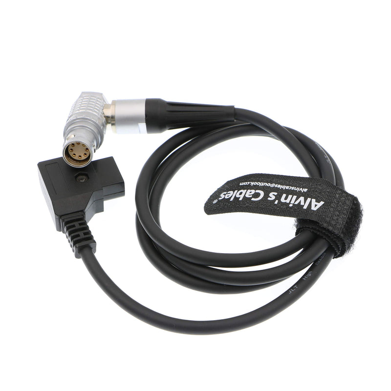 Alvin's Cables Arri Alexa Mini Camera Power Cable 2B Right Angle 8 Pin Female to D Tap 39.7in/1m