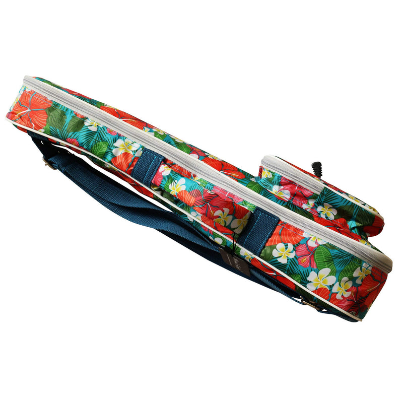 MUSIC FIRST Original Design Nylon"Tropical Flower" ukulele case ukulele bag ukulele cover, New Arrial! (Fit for 23~24 inch Concert Ukulele) Fit for 23~24 inch Concert Ukulele TropicalFlower