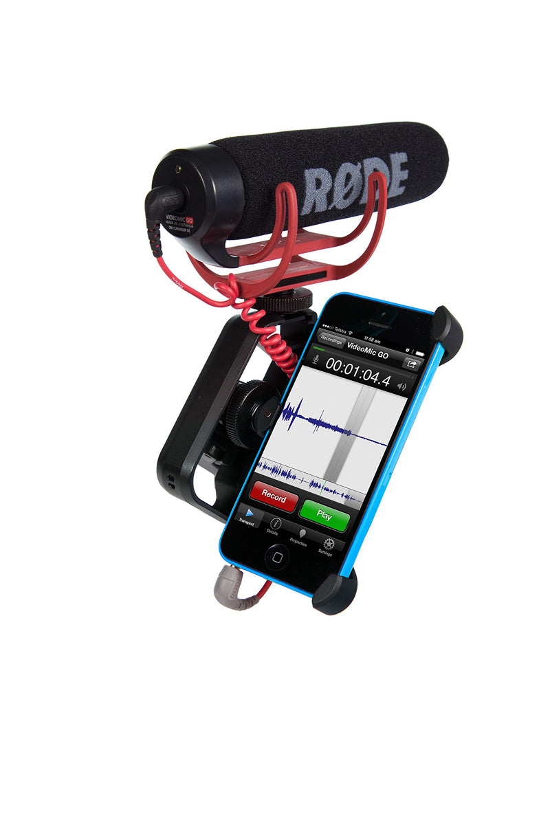 RØDE SC1 TRRS extension cable for smartLav+ & SC7 iPhone Accessory - Red + SC7 iPhone Accessory - Red