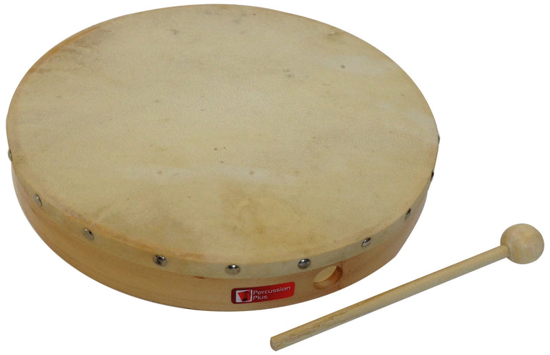 Percussion Plus PP047 12-Inch Wooden Frame Drum