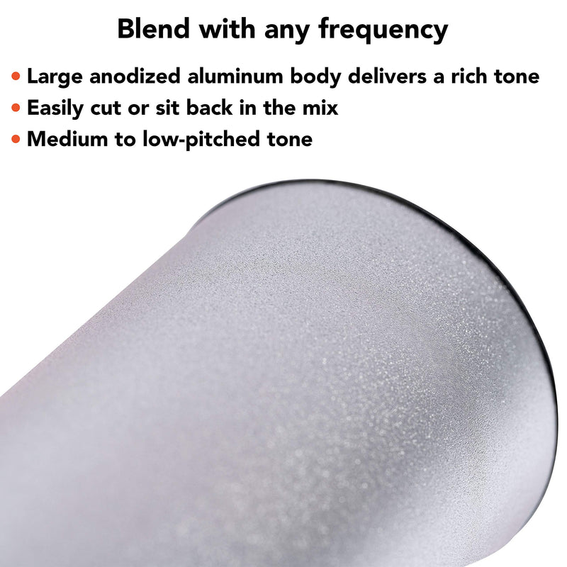 Meinl Percussion SH9-L-S Round Aluminum Shaker, Large