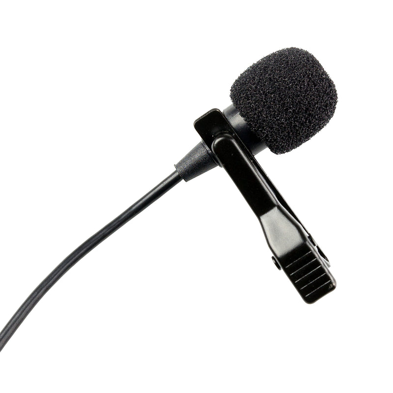 [AUSTRALIA] - Industry Standard Sound (ISSLM01O) Lavalier Microphone and clip on mic for 3.55mm Smartphone (iPhone & Android) and Laptops (Apple & Windows) Omnidirectional Lapel Microphone 