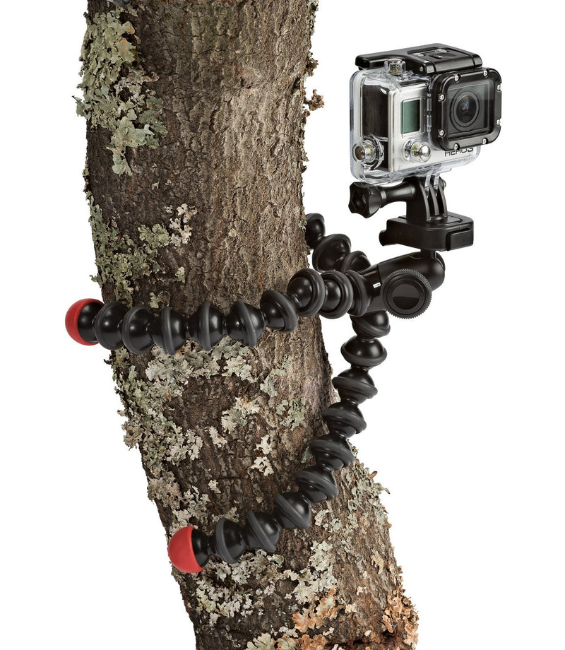 JOBY GorillaPod Action Video Tripod - A Strong, Flexible, Lightweight Tripod for GoPro HERO6 Black, GoPro HERO5 Black, GoPro HERO5 Session, Contour and Sony Action Cam