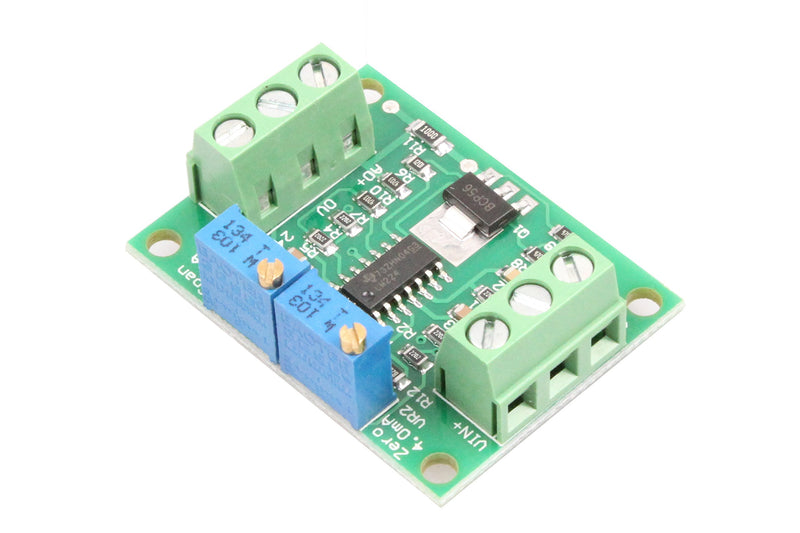 NOYITO Voltage to Current Module 0-2.5V 3.3V 5V 10V 15V 24V Voltage to 0-20mA 4-20MA Current Signal Generator Moudle (0-24V to 4-20mA)