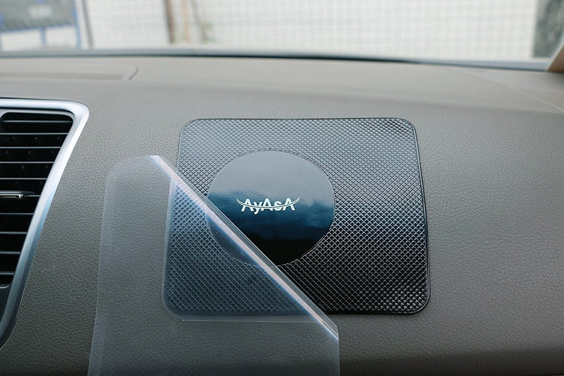 AyAsA Anti Slip Mat, Sticky, Non Slip Pads Sticky Pads / Dash Cell Phone Mount / Sticky Mat and Anti Slip Pad / Dashboard Pad / Non Slip pad for car / Car Dash Accessories - Sticky Gel Pads Dashboard