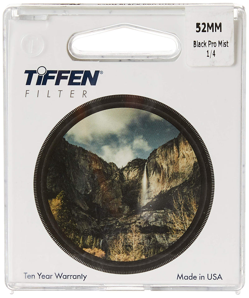 Tiffen 52BPM14 52mm Black Pro-Mist 1/4 Filter Single