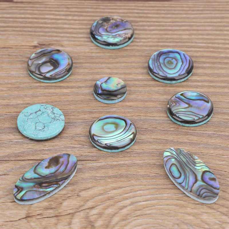 Practical Sax Button Inlays Abalone shell Saxophone Key Button For Saxophone For Music Lovers