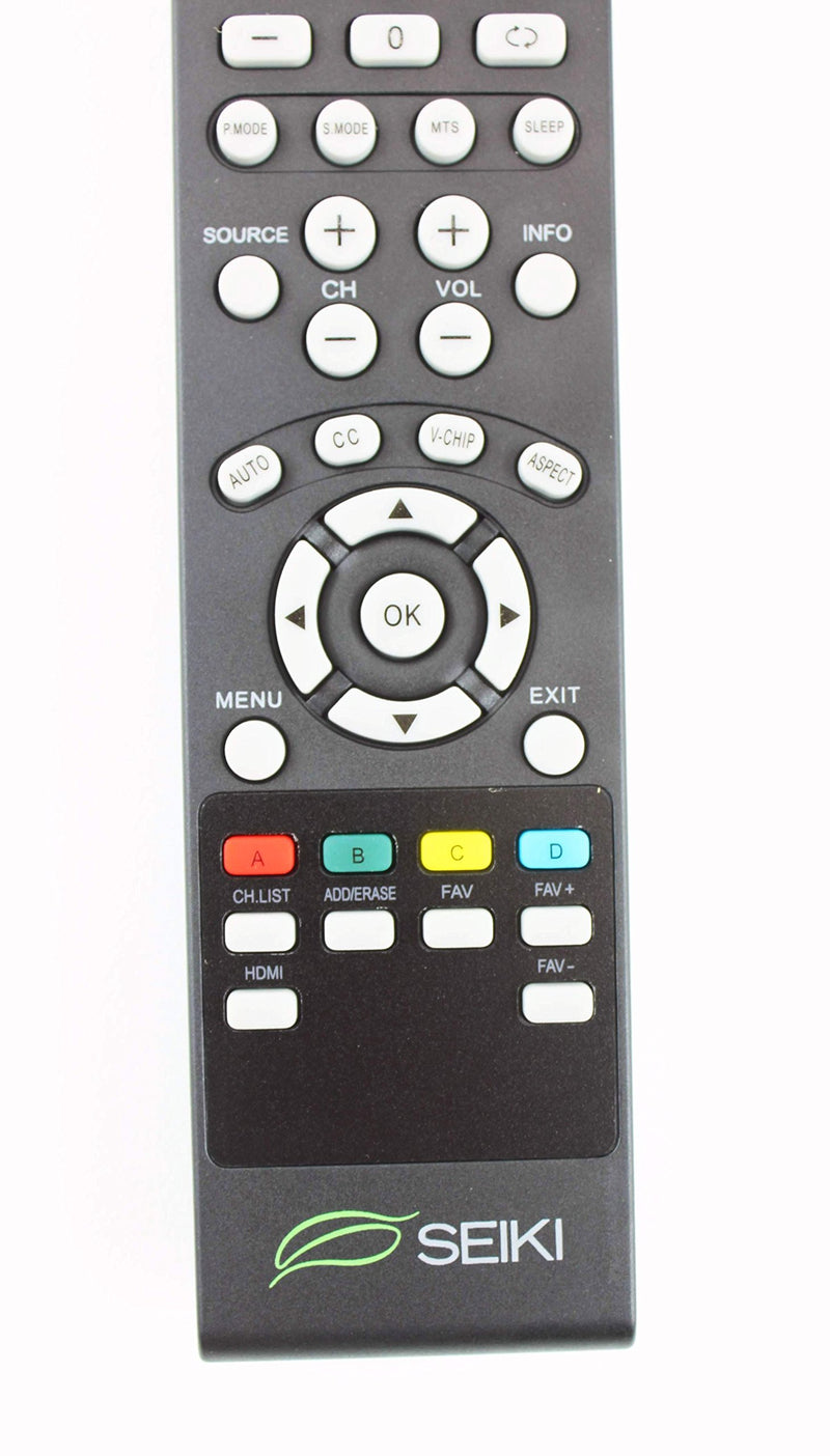 Seiki SE421TT, SE241TS, SC461TS Remote Control 845-045-03B01