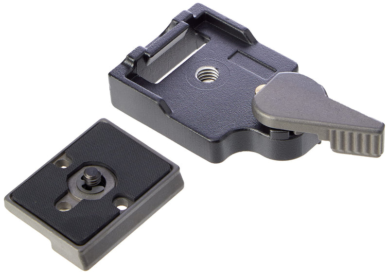 [AUSTRALIA] - Manfrotto 323 RC2 Rapid Connect Adapter with 200PL-14 Quick Release Plate - Replaces 3299-Black 