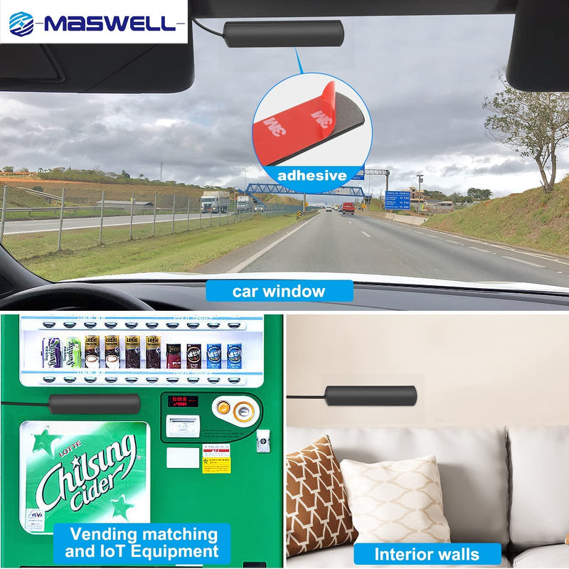 [AUSTRALIA] - Maswell 5G NR Antenna Adhesive Patch for 4G LTE 3G and WiFi 600-4900MHz Adhesive Mount 
