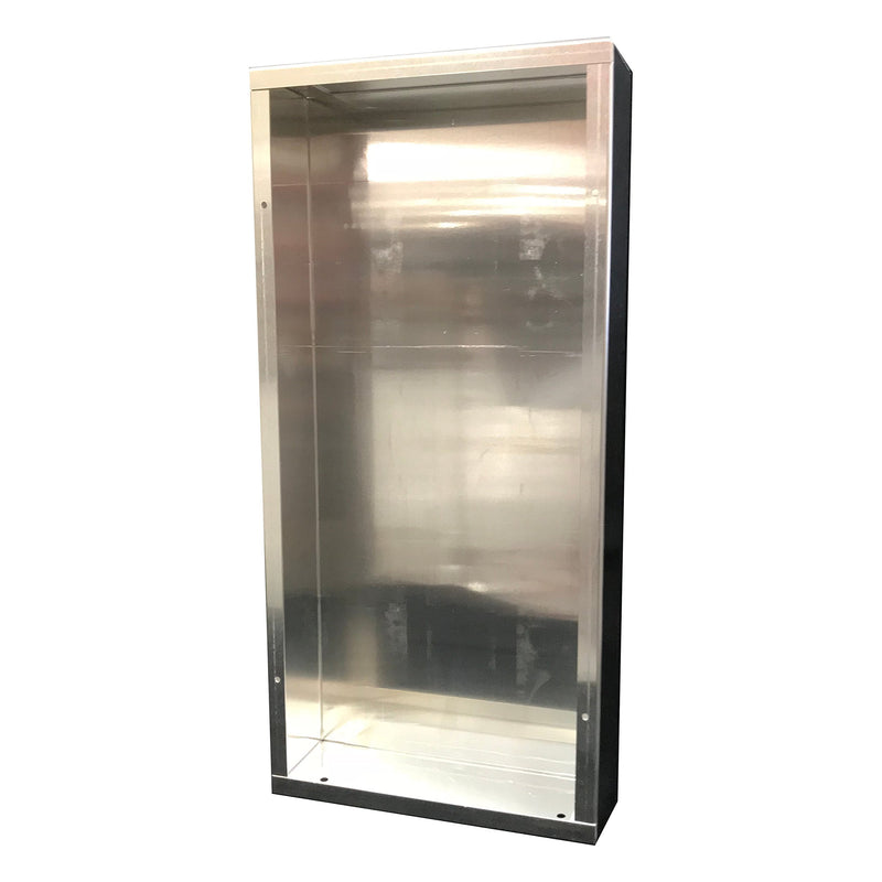 BUD Industries AC-412 Aluminum Chassis 17" L x 8" W x 3" H, Natural