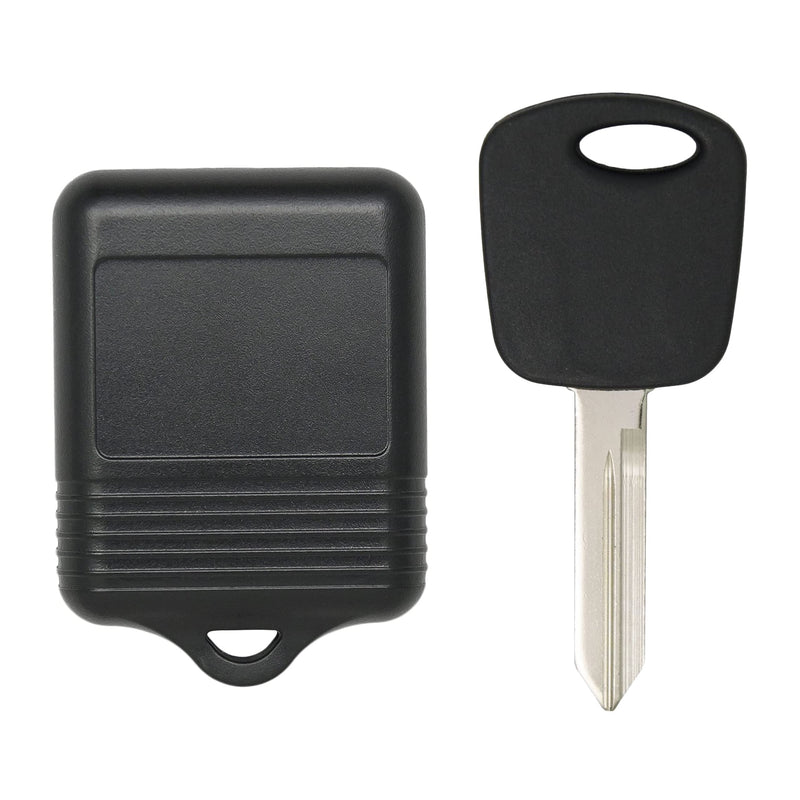 Keyless2Go Replacement for Keyless Entry Car Key Fob Vehicles That Use 3 Button CWTWB1U331, with New Uncut Transponder Ignition Car Key H72 1 pack