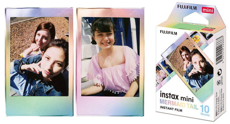 instax 16648402 Mini Film, Mermaid Tail, 10 Shot Pack 10 Shot (Mermaid Tail)