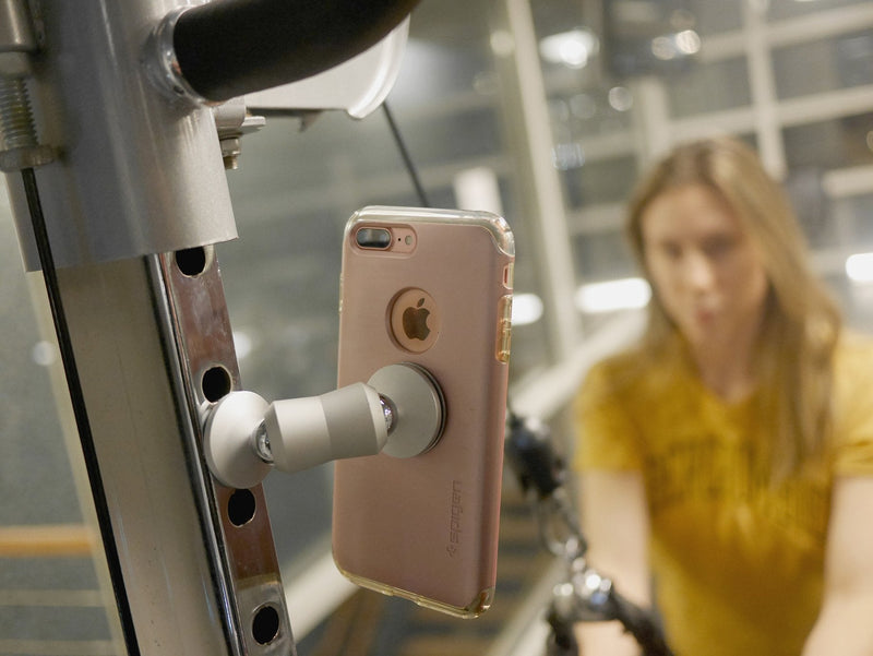 ClutchIt The Original Dual Magnetic Movable Phone Holder and Tablet Mount (Rose Gold) Rose Gold