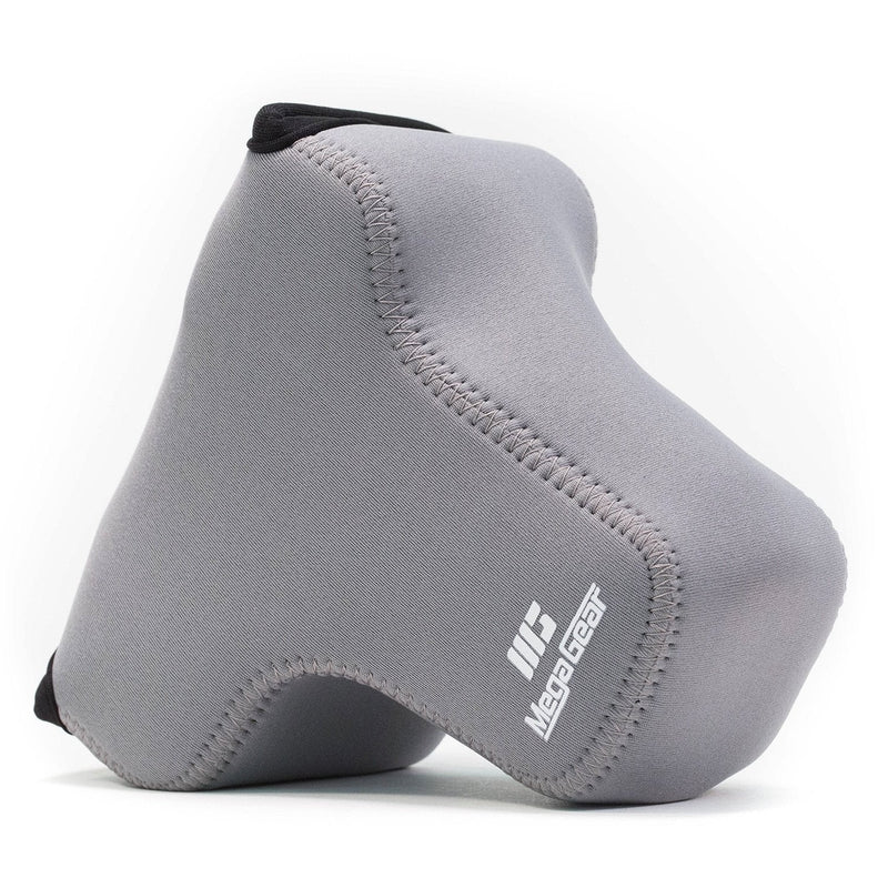 MegaGear Ultra Light Neoprene Camera Case Compatible with Panasonic Lumix DMC-GX8 (14-140mm) Grey