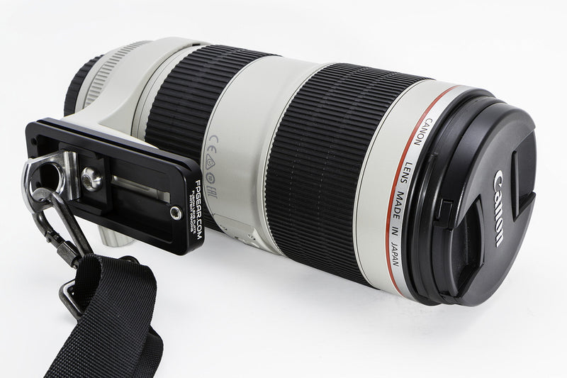 Arca-Swiss Compatible Fusion Lens Plate - 3.75" Length - Color Black
